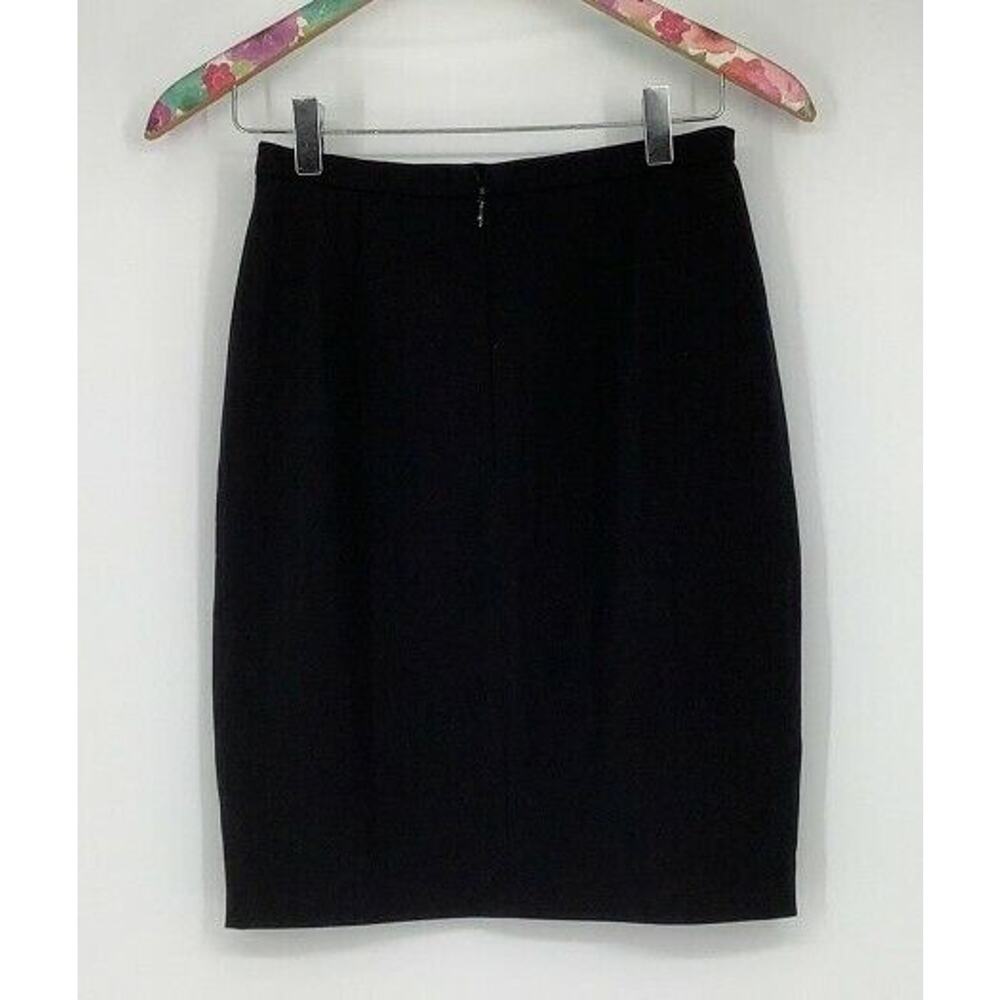 Sportmax by Max Mara Damen Rock Stretch Women US Size 4 Black skirt normal fit